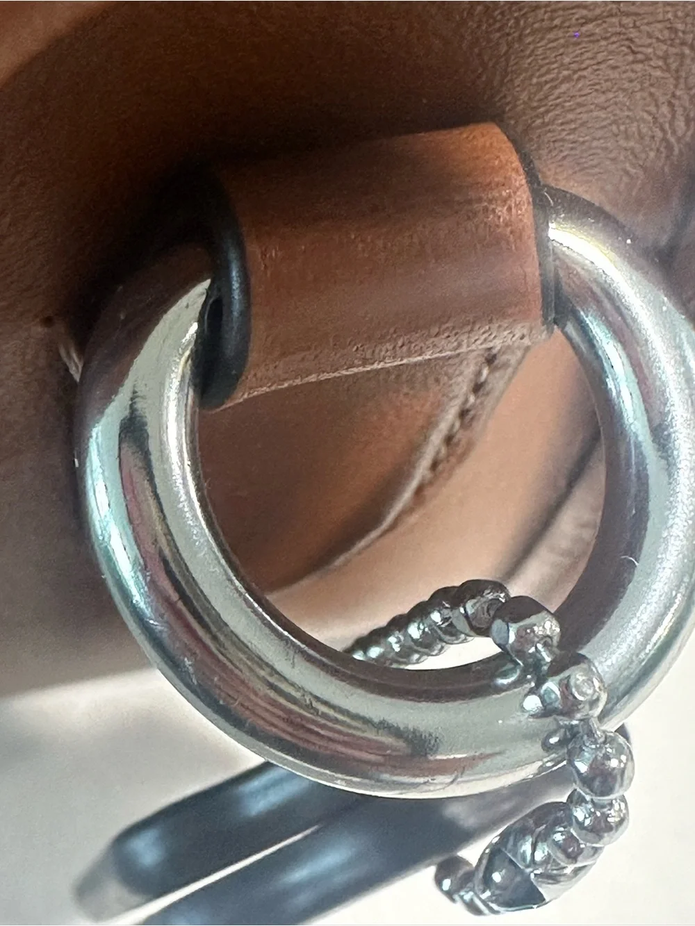 Coach Swinger Crystal Signature Jacquard FULL SIZE - Picture 6 of 12
